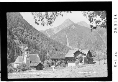 Aus St.Gallenkirch 884 m im Montafon