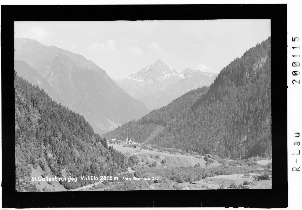 St.Gallenkirch gegen Vallüla 2815 m