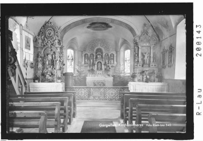 Gargellen, Kircheninneres