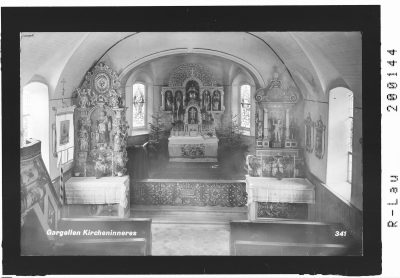 Gargellen Kircheninneres