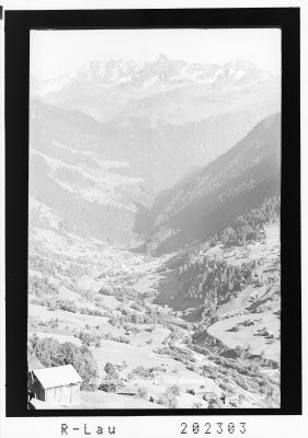 Silbertal - Lobspitze: Silbertal gegen Silbertaler Loobspitze