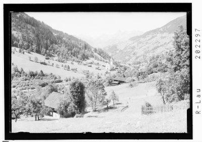 Silbertal mit Blick zur Scesaplana und Zimba