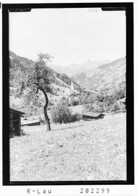 Silbertal mit Blick zur Scesaplana und Zimba