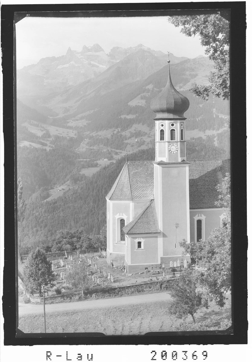 Bartholomäberg / Blick gegen Drei Türme