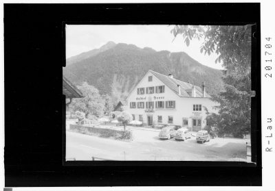Gasthof Sonne in Bings / Vorarlberg / an der Arlbergstrasse