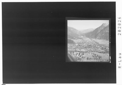 Bludenz / Blick ins Montafon