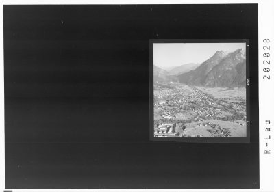 Bludenz / Blick ins Montafon