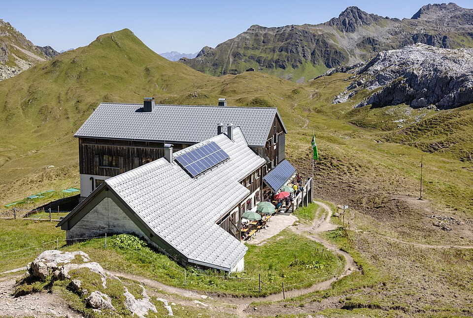 Berge, Täler und Hütten